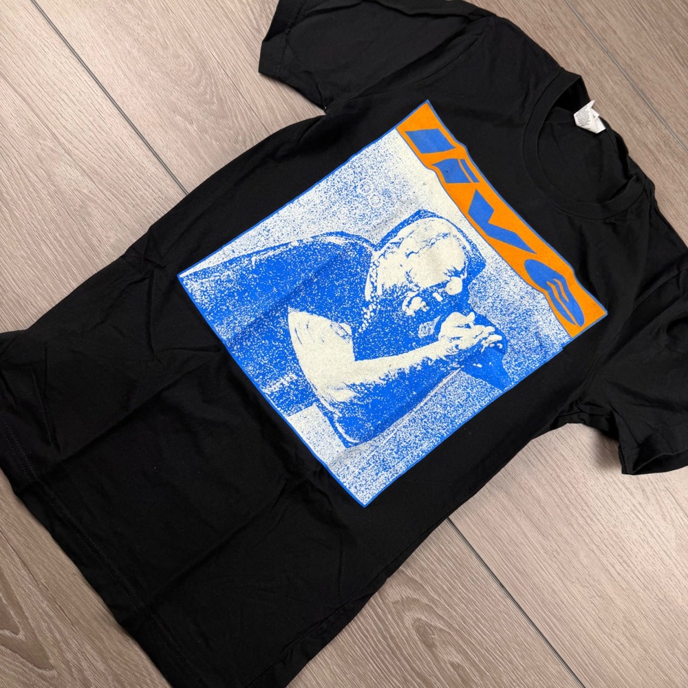 Post Malone Mens T-Shirt Governors Ball 2021 NYC Concert Graphic Black Small